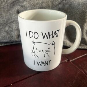 I do what I want coffee mug